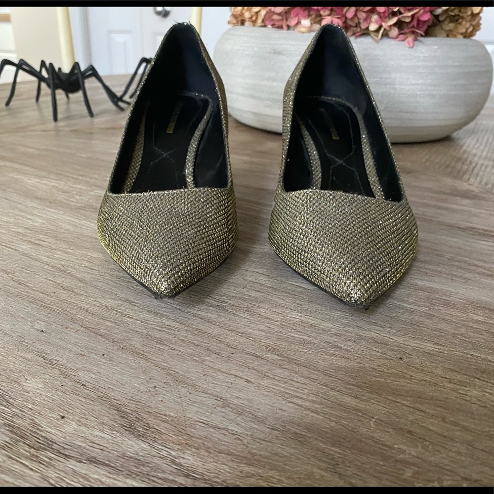 Rare Nicholas Kirkwood Metallic Sparkle Prism Pump